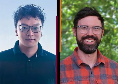 Headshots of Fangzheng Lyu and Matt Baker